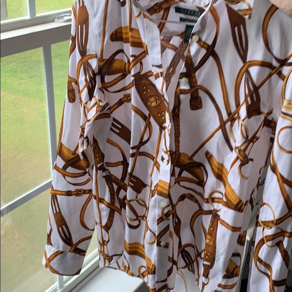 Equestrian button down
